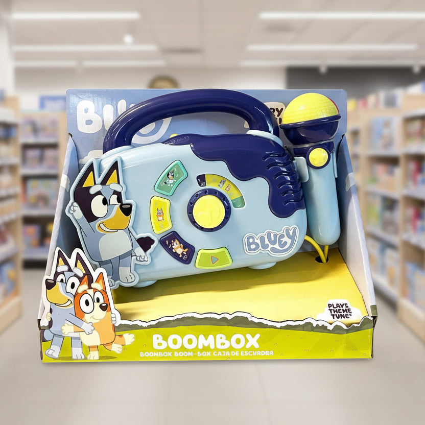 Bluey Boombox with Microphone