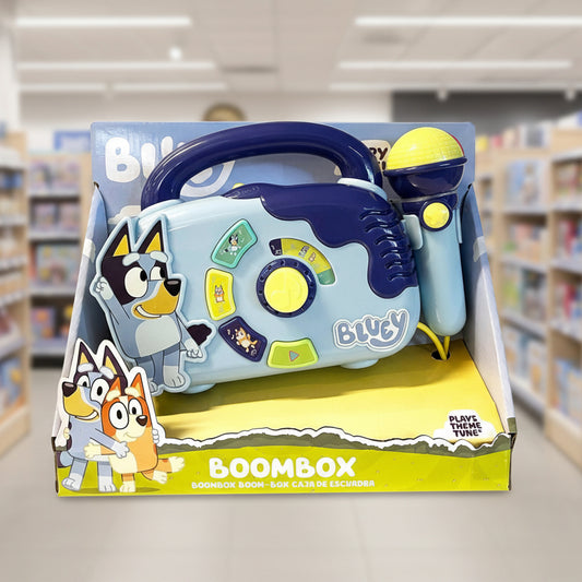 Bluey Boombox with Microphone